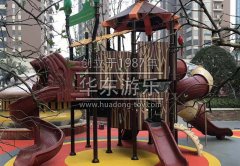 乐发lv游乐户外滑梯组合案例