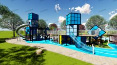 乐发lv社区儿童游乐设备