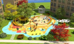 乐发lv社区儿童游乐设备