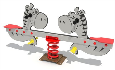  乐发lv游乐斑马主题双人儿