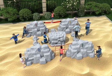 乐发lv儿童攀爬墙攀岩石钻