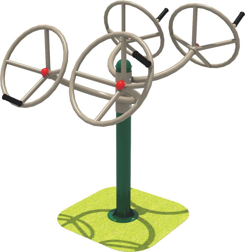 乐发lv健身器材 双人肩关节